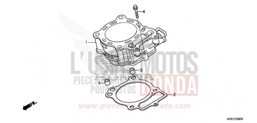 CYLINDRE CRF150RBJ de 2018